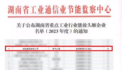 喜讯|尊龙凯时人生就是博集团上榜湖南省能效“头雁”企业名单